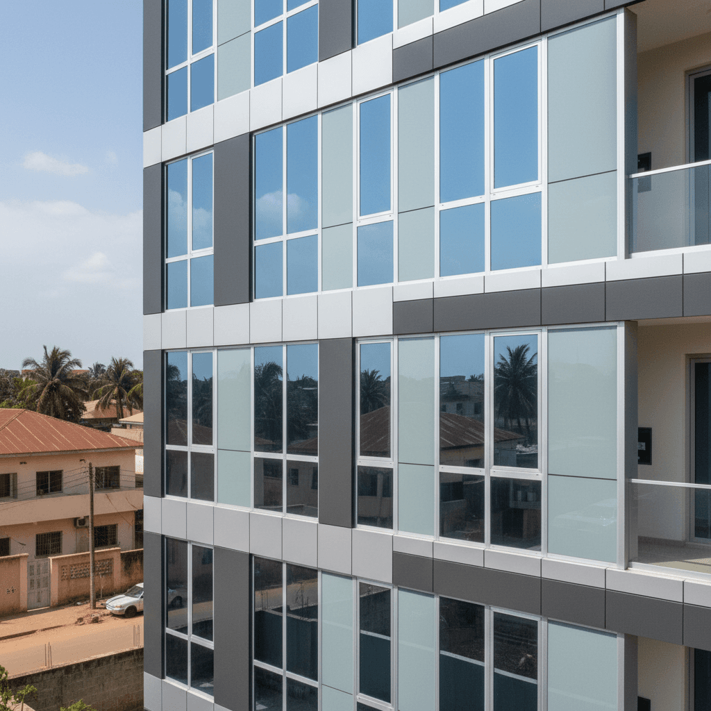 Façade architecturale aluminium et verre ACTC